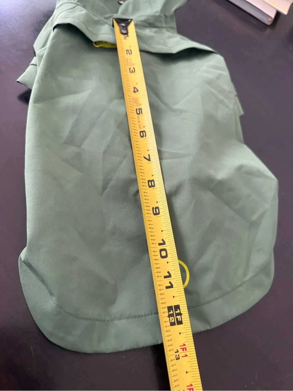 Backcountry x petco The Rain Jacket Rain Shell - Green & Yellow - Size small